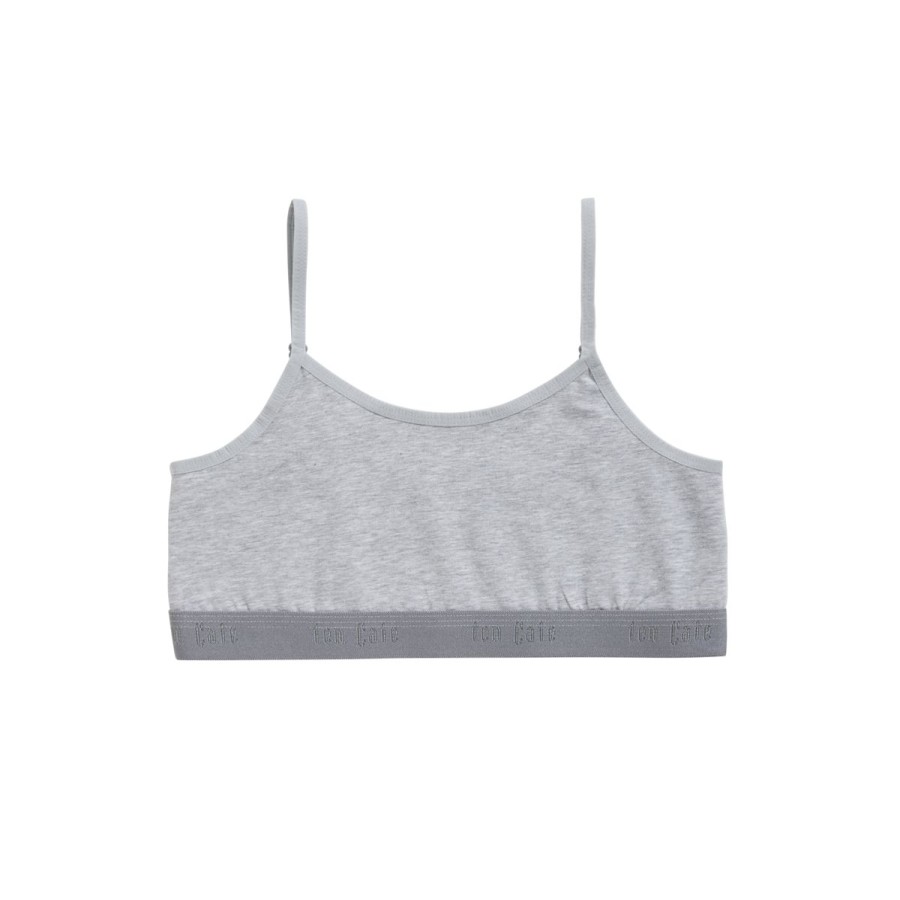 Kinderen Tencate Meisjes Bh'S En Tops | Bh Top Grey Melange