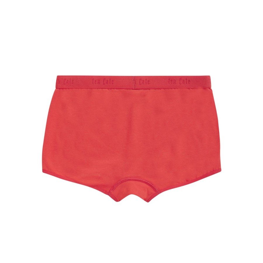 Kinderen Tencate Meisjes Onderbroeken | Shorts Red 2 Pack