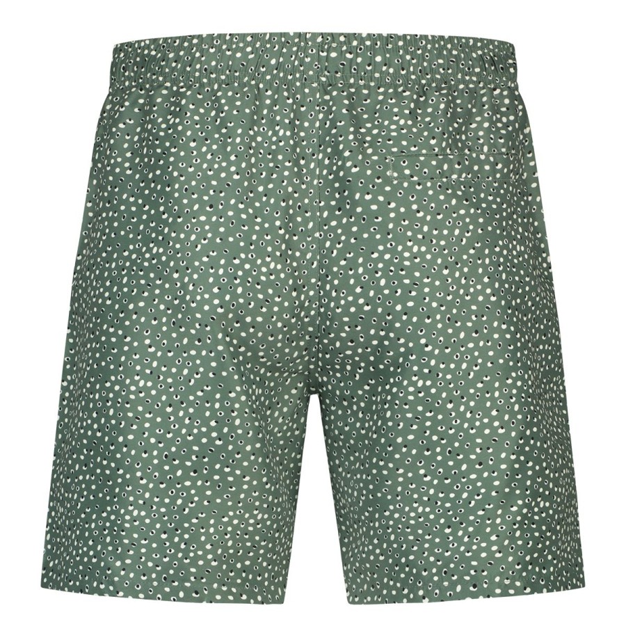 Heren Tencate | Zwemshorts Dots Green