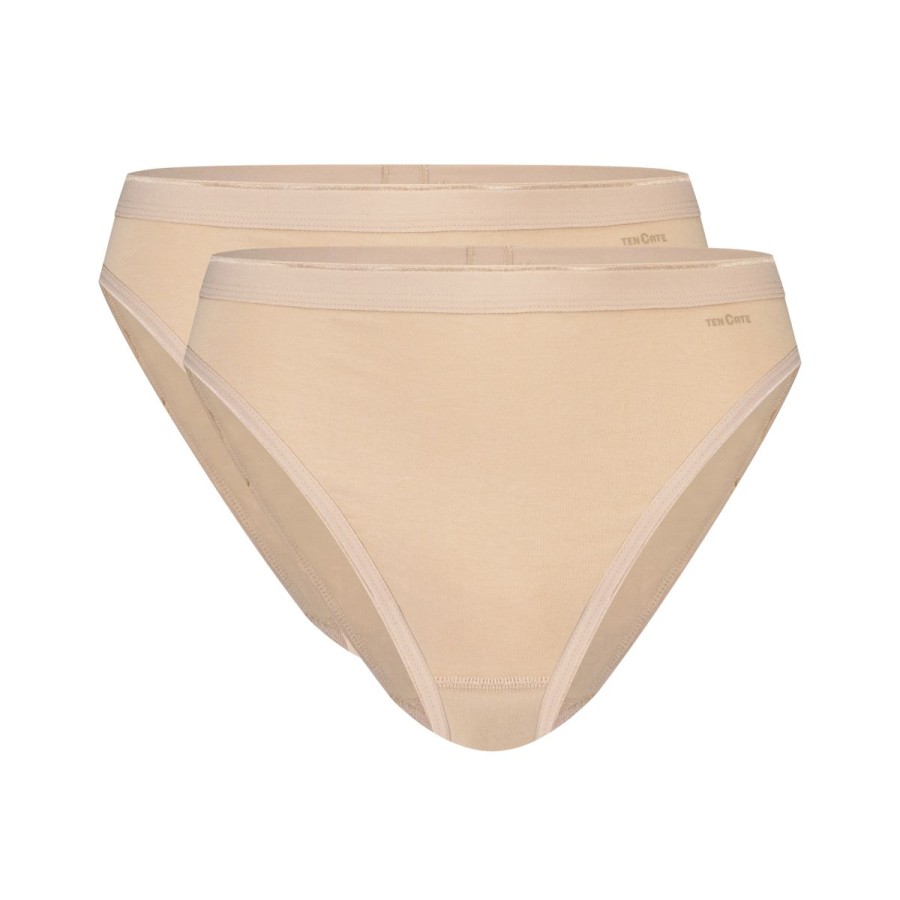 Dames Tencate Dames Slips | Rio Beige 2 Pack