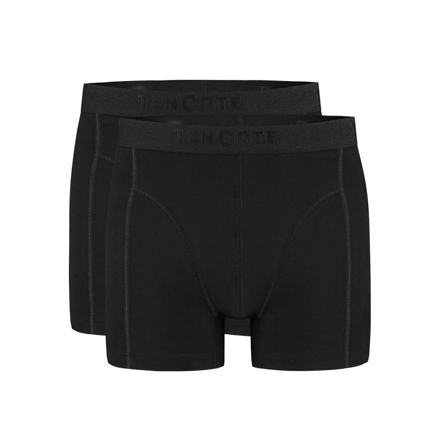 Heren Tencate Heren Onderbroeken | Shorts Zwart 2 Pack