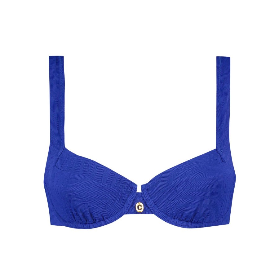 Dames Tencate Bikini'S | Wired Bikini Top Blue Waves