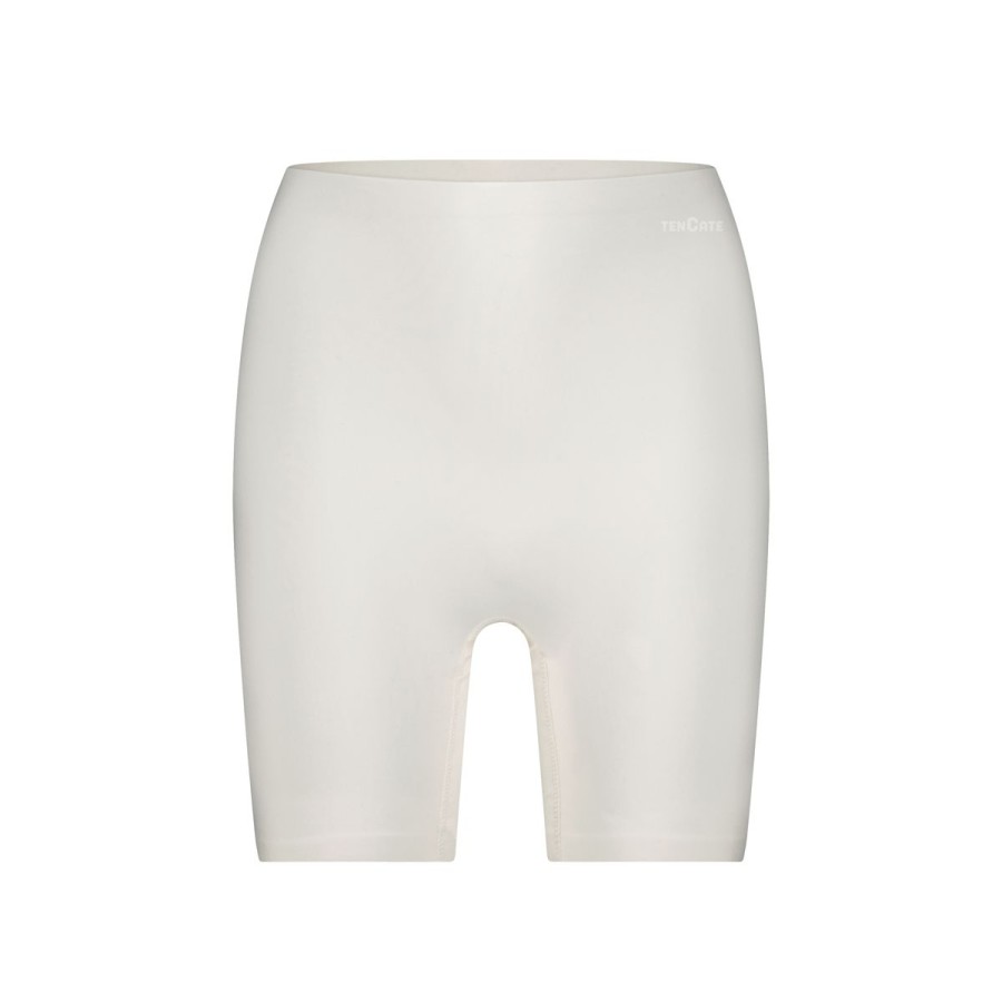 Dames Tencate Dames Slips | High Waist Long Shorts Off White