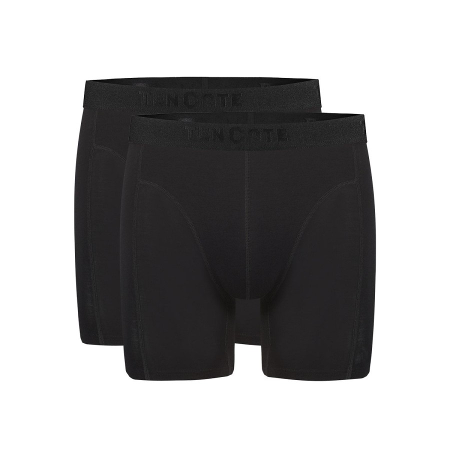 Heren Tencate Heren Onderbroeken | Long Short Zwart 2 Pack