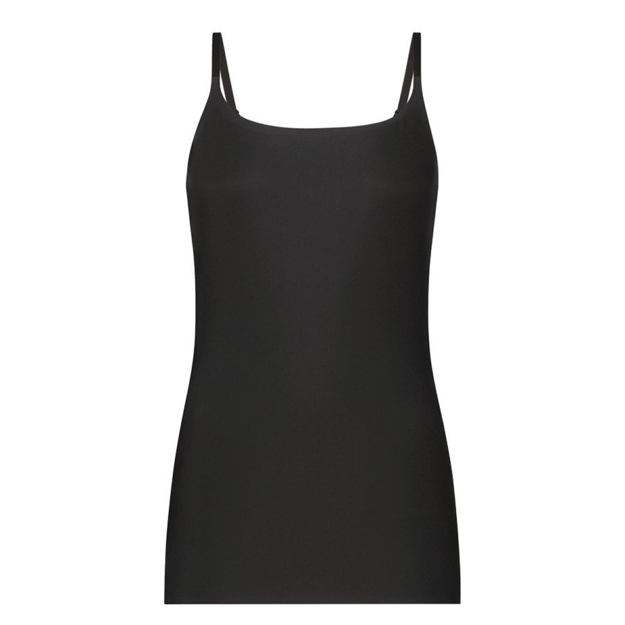 Dames Tencate Dames Tops | Spaghetti Top Zwart