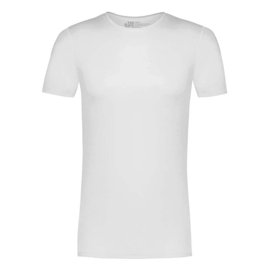 Heren Tencate Heren Ondershirts | T-Shirt Wit