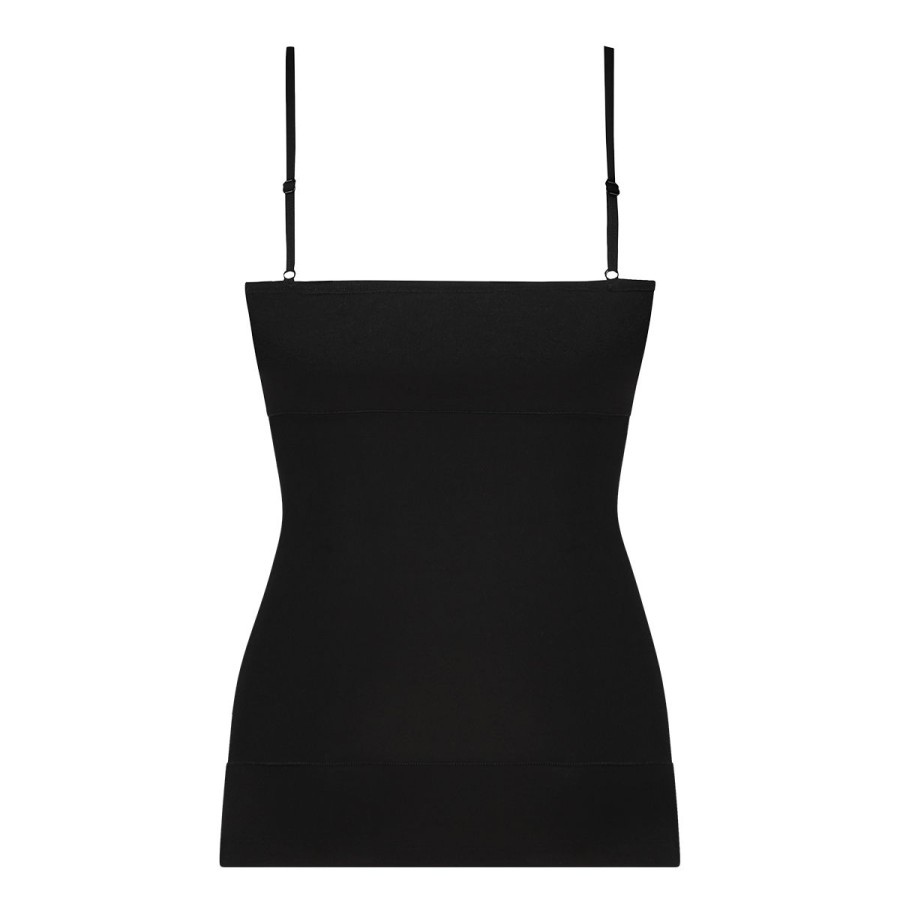 Dames Tencate Dames Tops | Spaghetti Top Shape Zwart