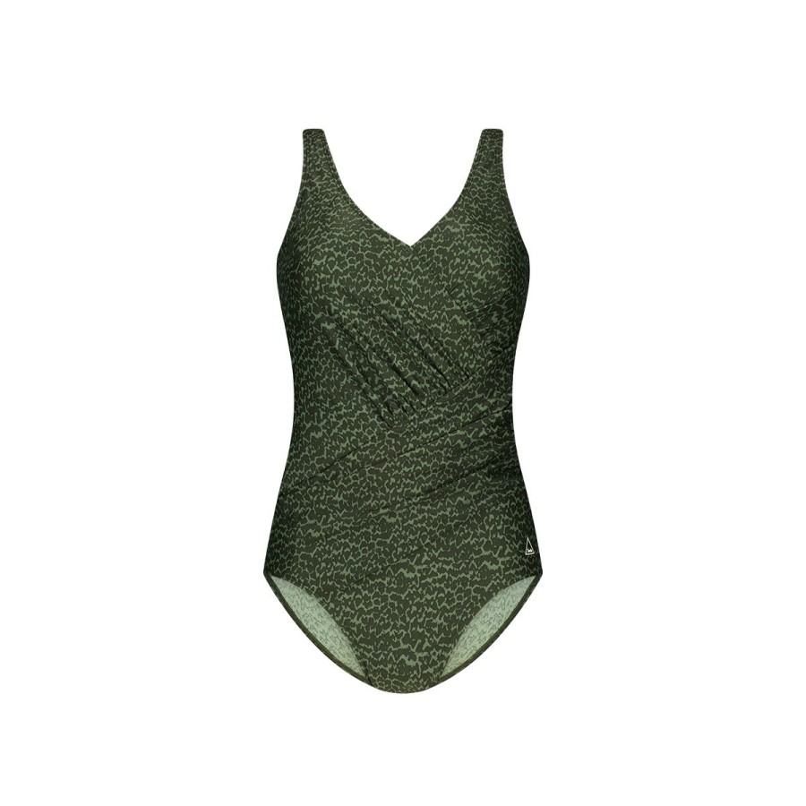 Dames Tencate Zwempakken | Badpak Shape Scratch Green