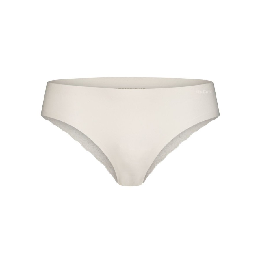 Dames Tencate Dames Slips | Brazilian Met Kant Off White