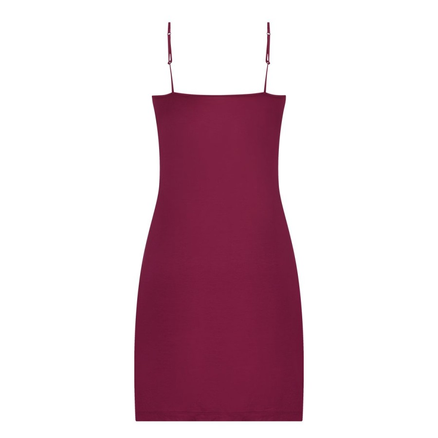 Dames Tencate Onderjurken | Onderjurkje V-Neck Beet Red