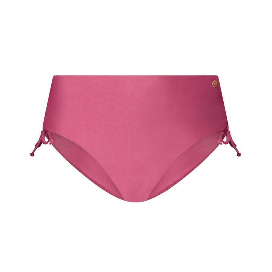 Dames Tencate Bikini'S | High Waist Bikini Bottom Summer Pink