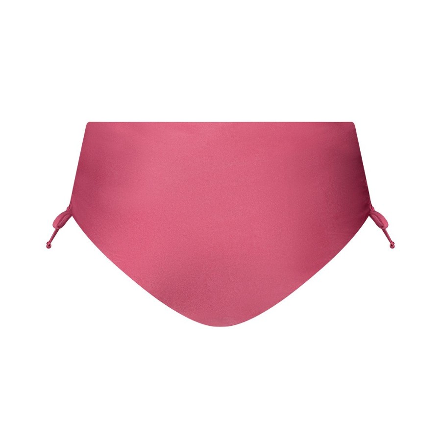 Dames Tencate Bikini'S | High Waist Bikini Bottom Summer Pink