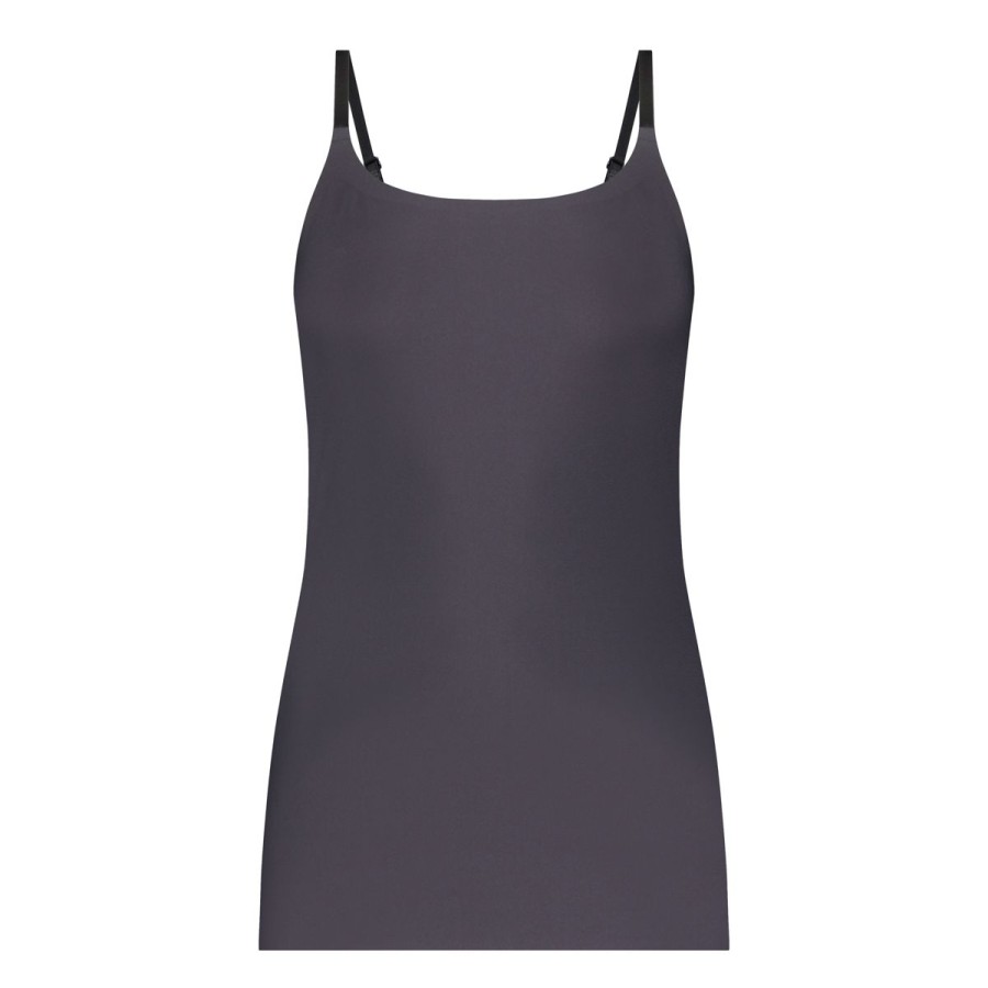 Dames Tencate Dames Tops | Spaghetti Top Anthracite