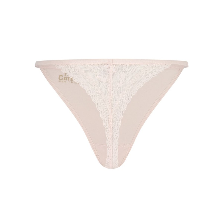 Dames Tencate Dames Slips | String Soft Pink