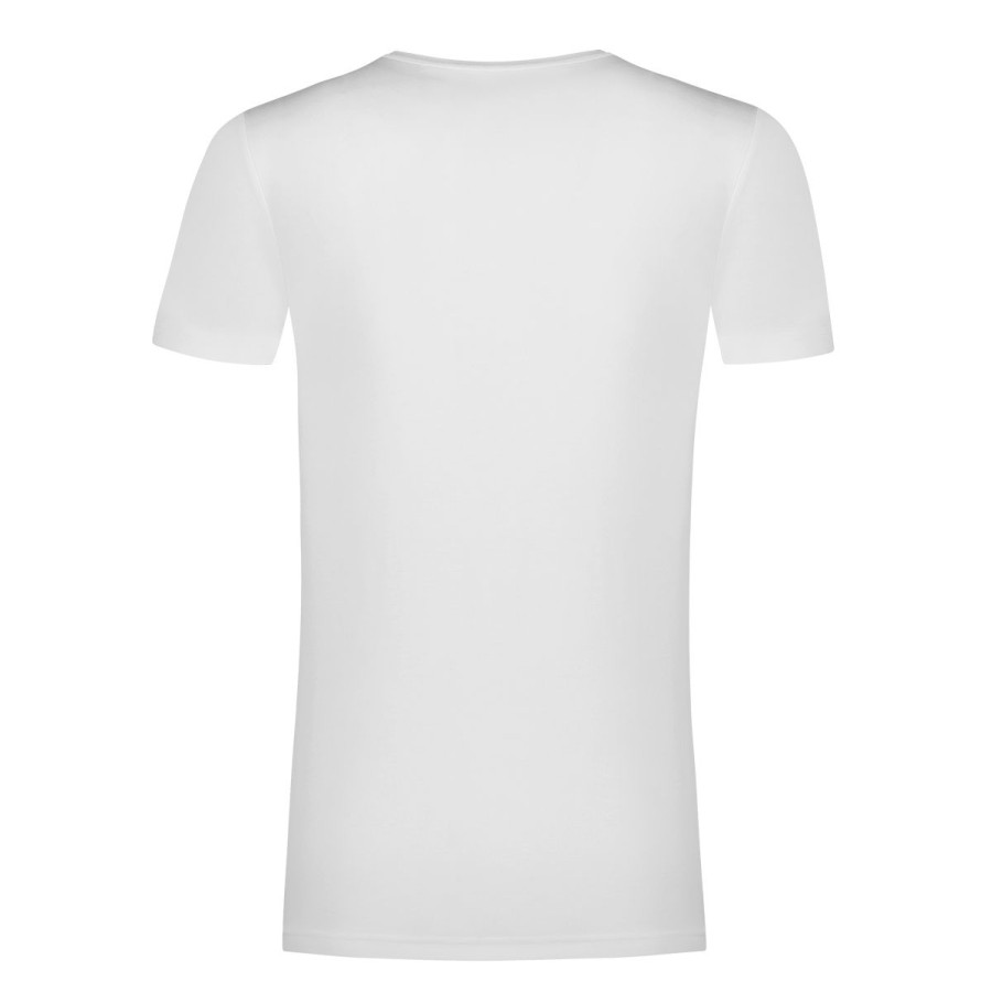 Heren Tencate Heren Ondershirts | T-Shirt V-Hals Wit