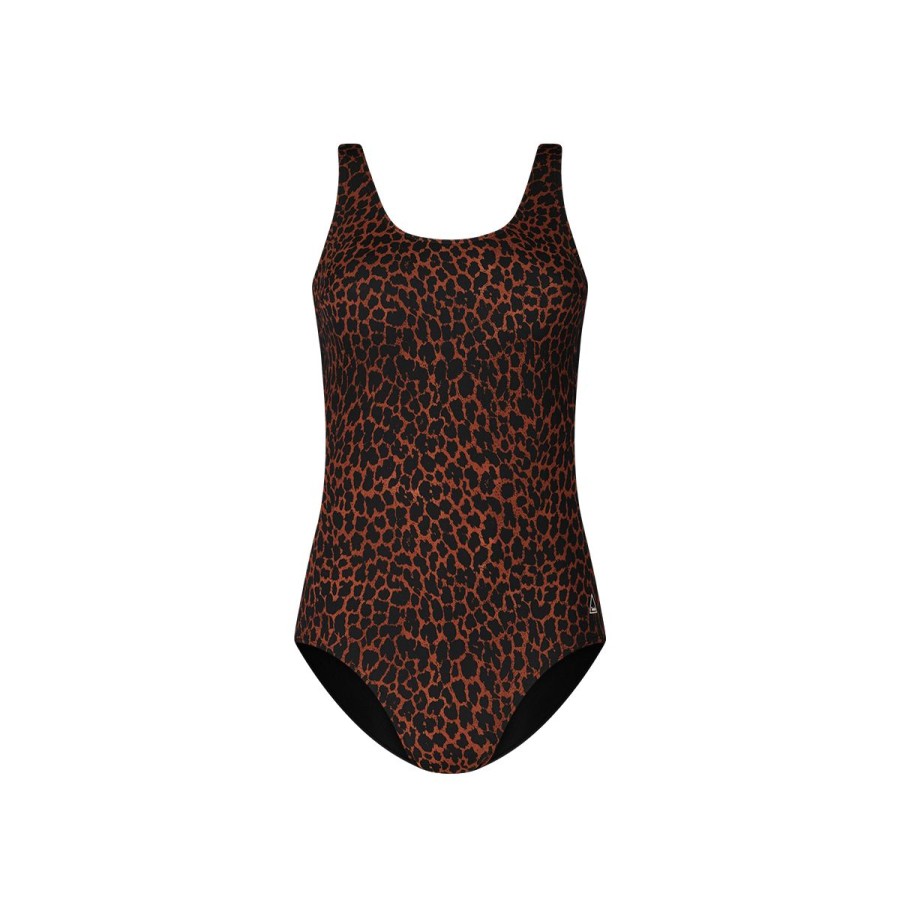 Dames Tencate Zwempakken | Badpak Soft Cup Leopard