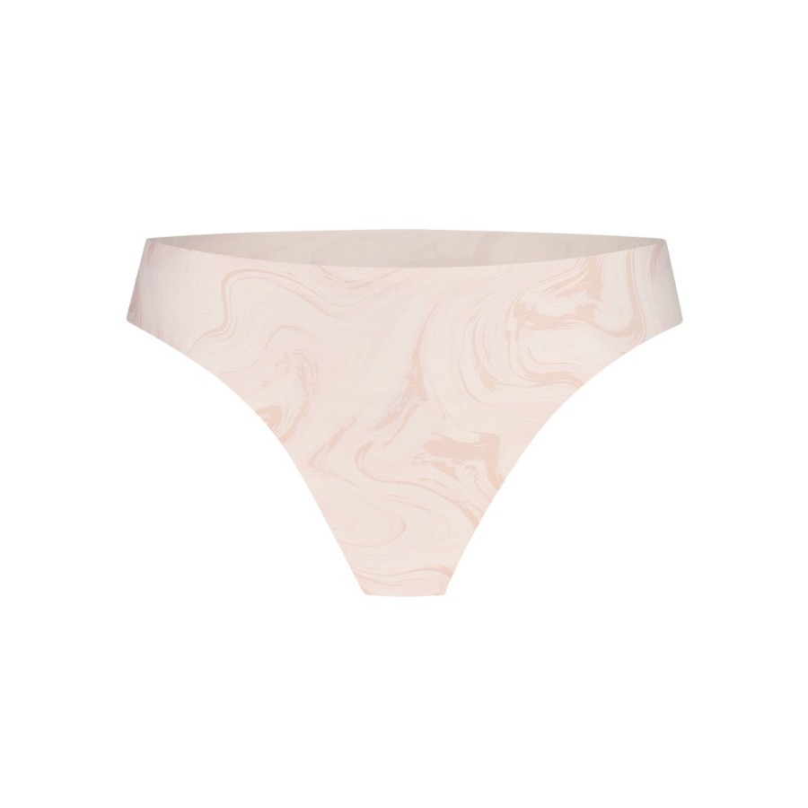 Dames Tencate Dames Slips | String Swirle Soft Pink