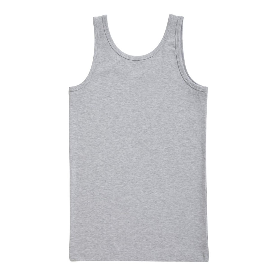 Kinderen Tencate Jongens Hemden | Singlet Grey Melange