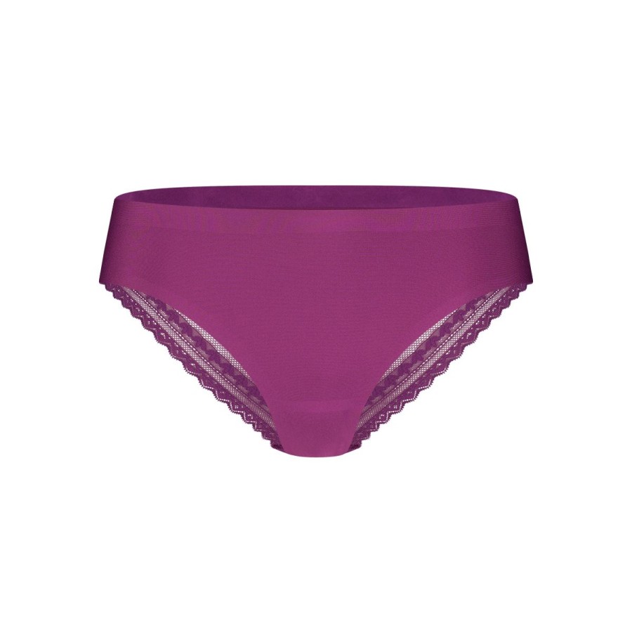 Dames Tencate Dames Slips | Brazilian Met Kant Purple