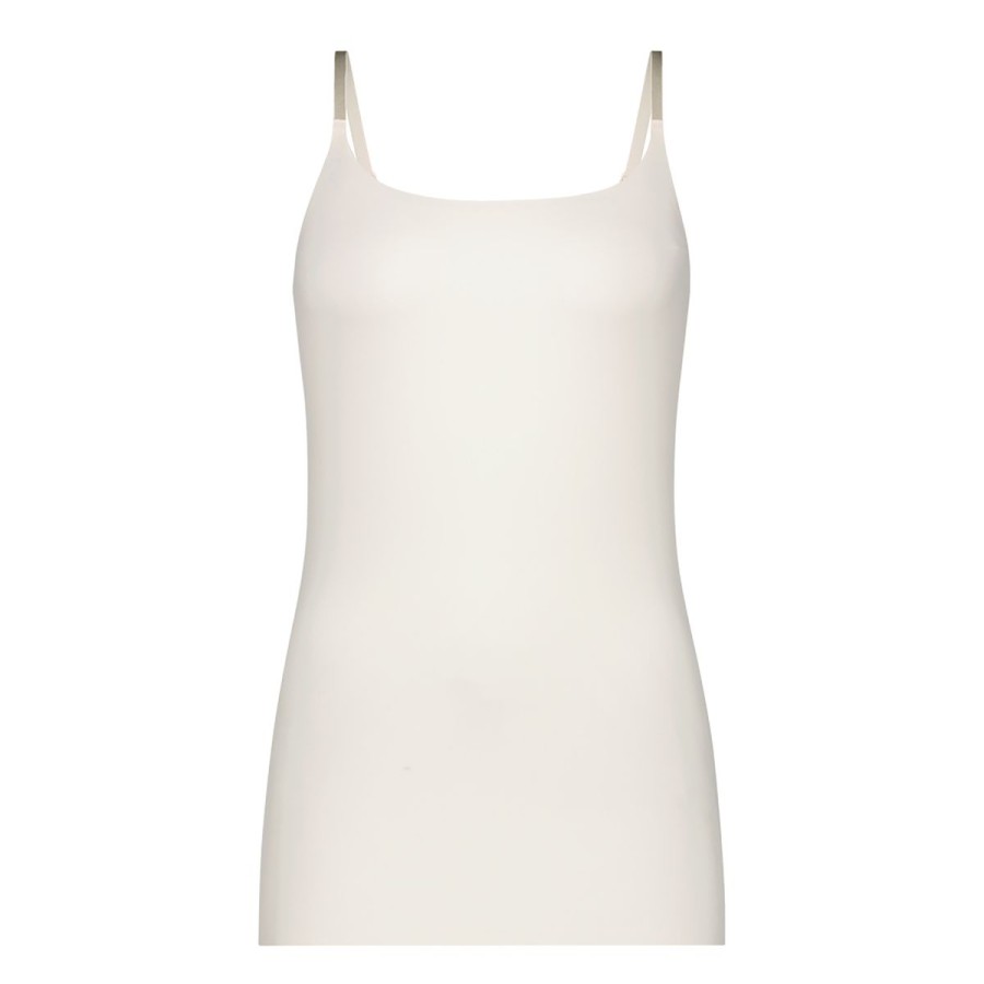 Dames Tencate Dames Tops | Spaghetti Top Off White