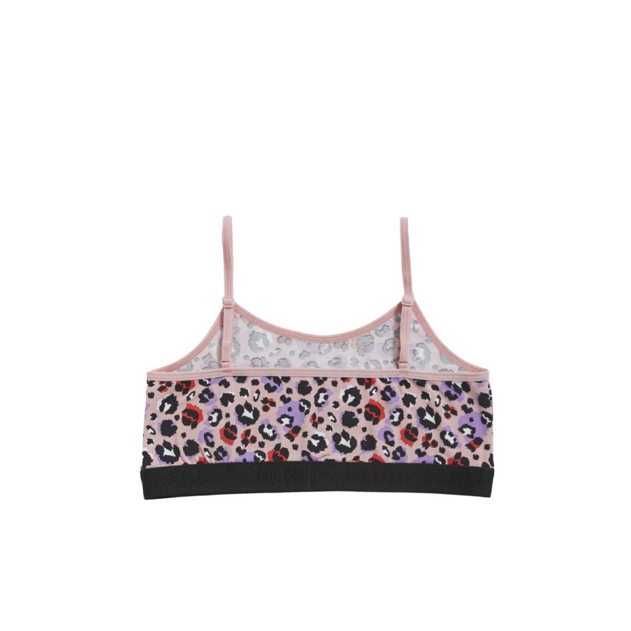 Kinderen Tencate Meisjes Bh'S En Tops | Crop Top Leopard Pink