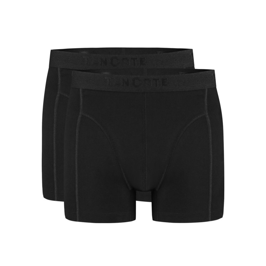 Heren Tencate Heren Onderbroeken | Shorts Zwart 2 Pack