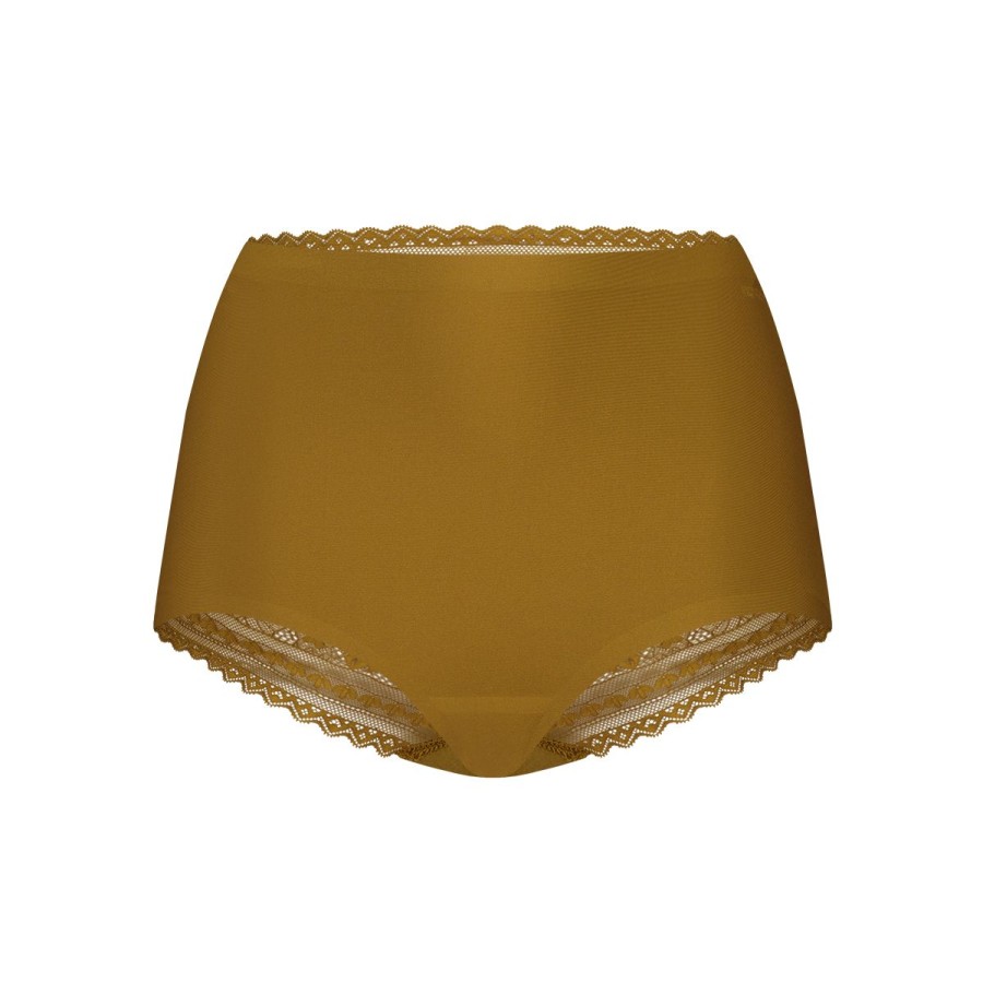 Dames Tencate Dames Slips | Maxi Met Kant Gold