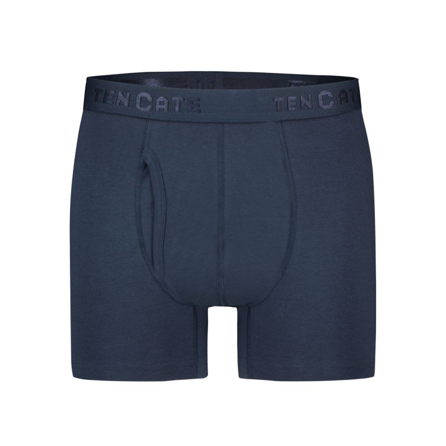 Heren Tencate Heren Onderbroeken | Shorts Met Gulp Navy 2 Pack