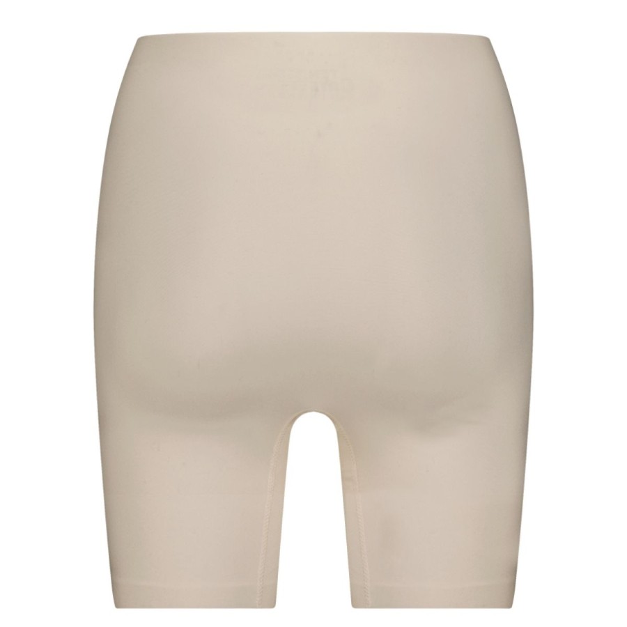 Dames Tencate Dames Slips | High Waist Long Shorts Almond