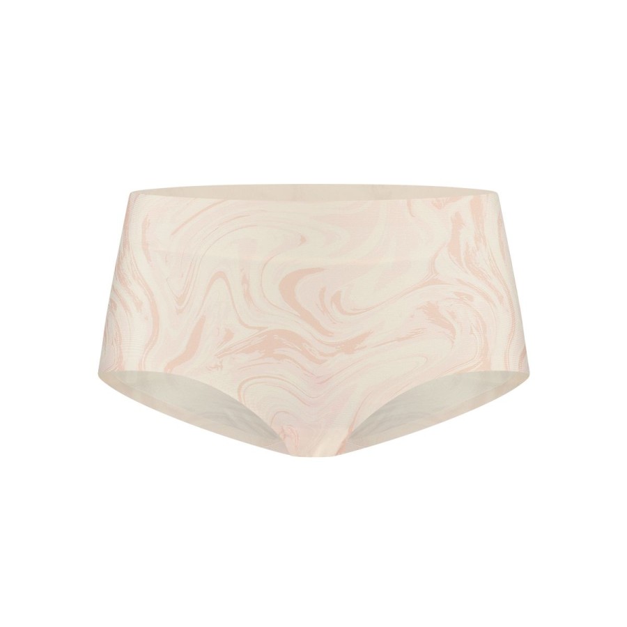 Dames Tencate Dames Slips | Midi Brief Swirle Soft Pink