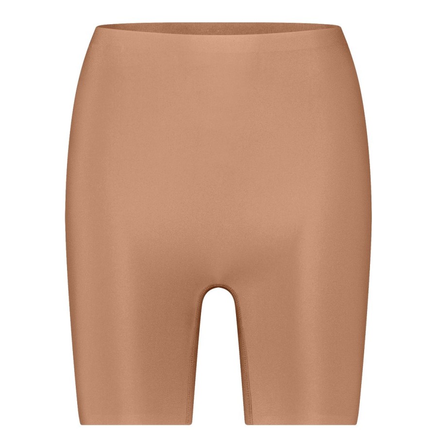 Dames Tencate Dames Slips | High Waist Long Shorts Hazelnut