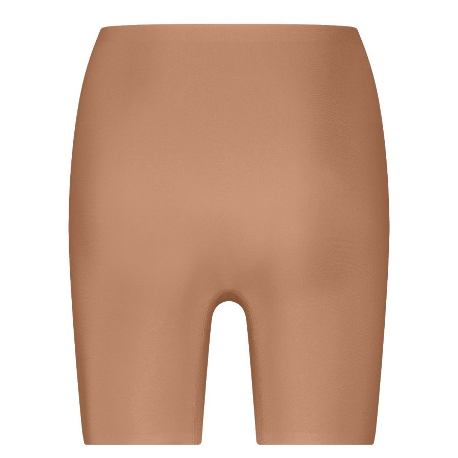 Dames Tencate Dames Slips | High Waist Long Shorts Hazelnut