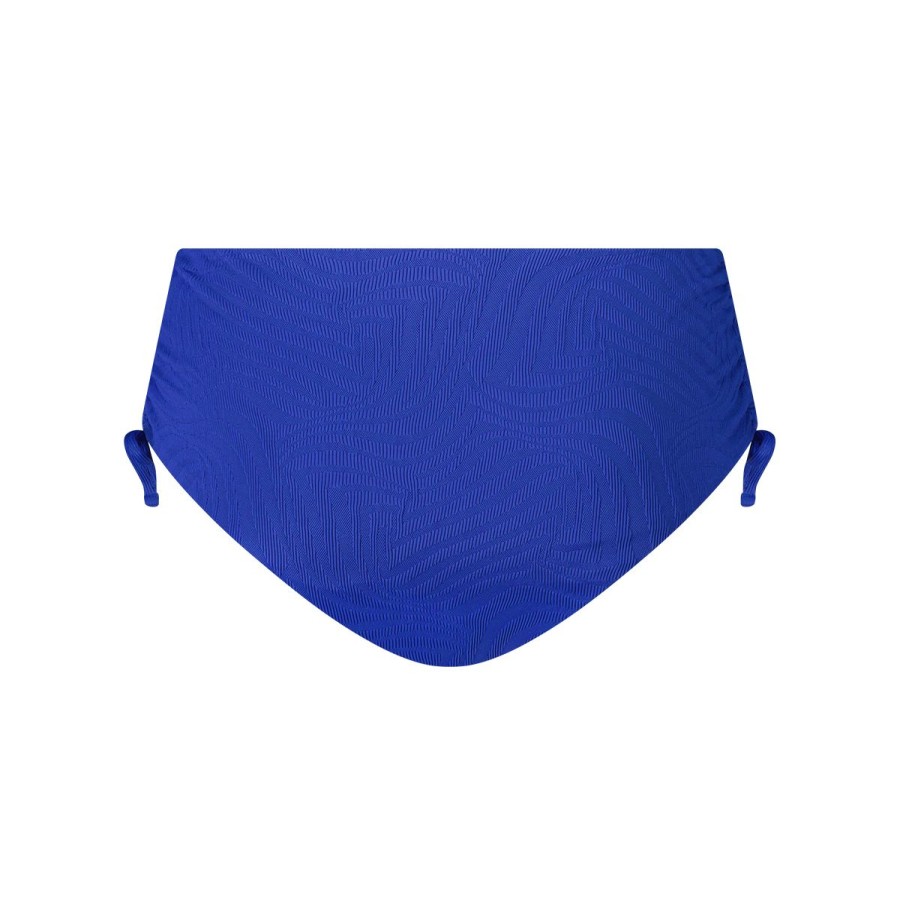 Dames Tencate Bikini'S | High Waist Bikini Bottom Blue Waves