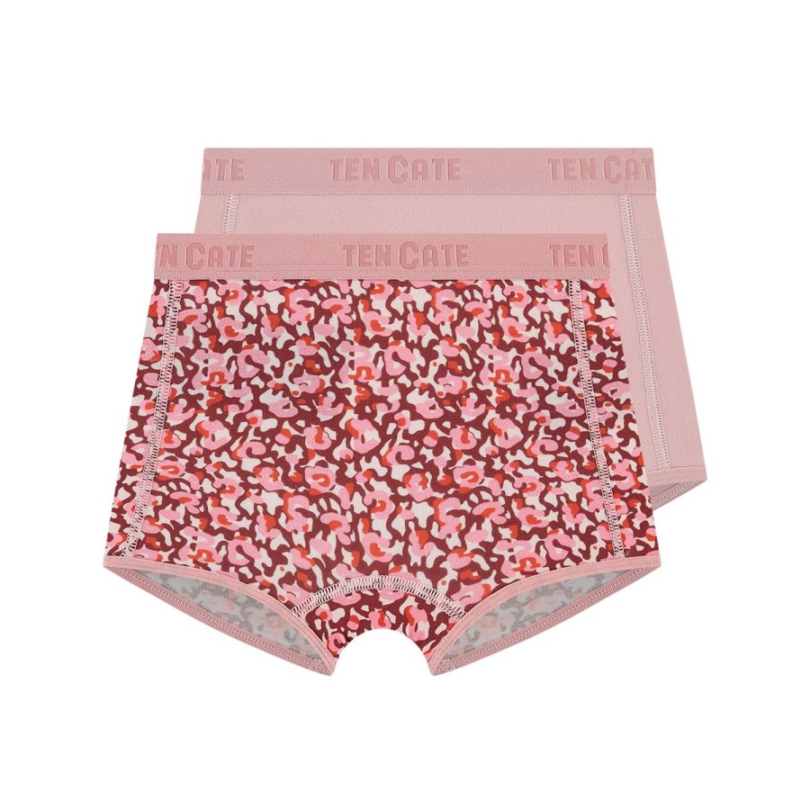 Kinderen Tencate Meisjes Onderbroeken | Shorts Cute Leopard 2 Pack