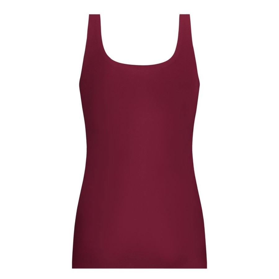 Dames Tencate Dames Tops | Top 2-Way Beet Red