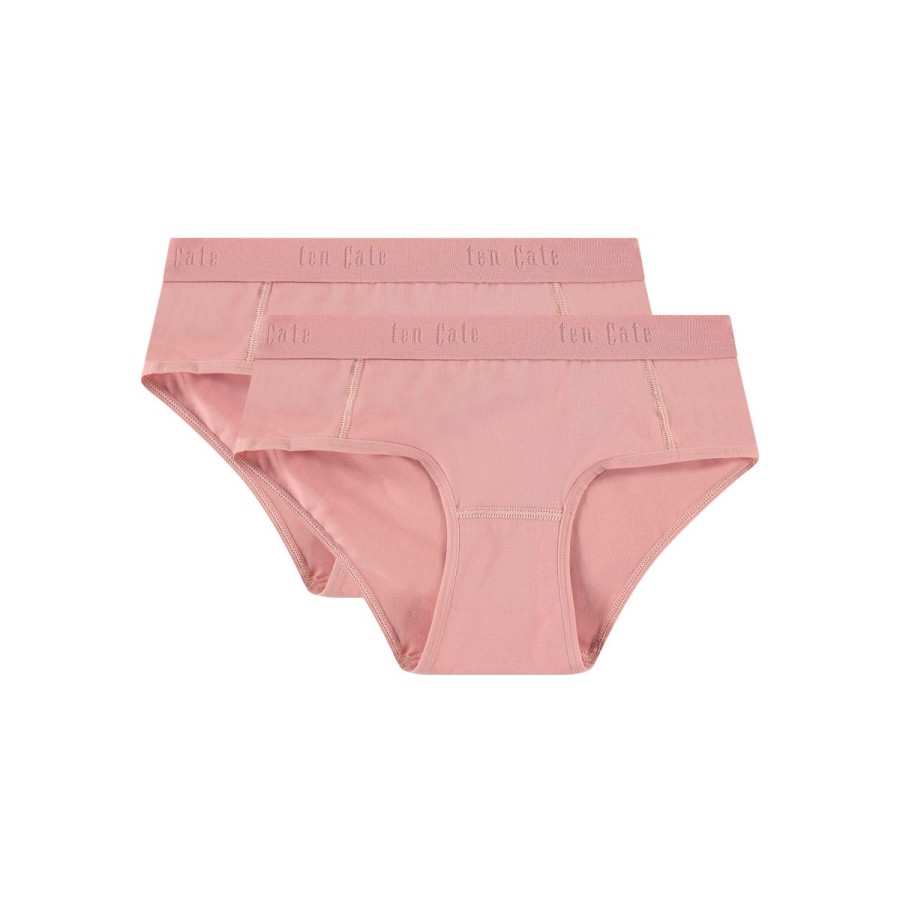 Kinderen Tencate Meisjes Slips | Hipster Ash Pink 2 Pack