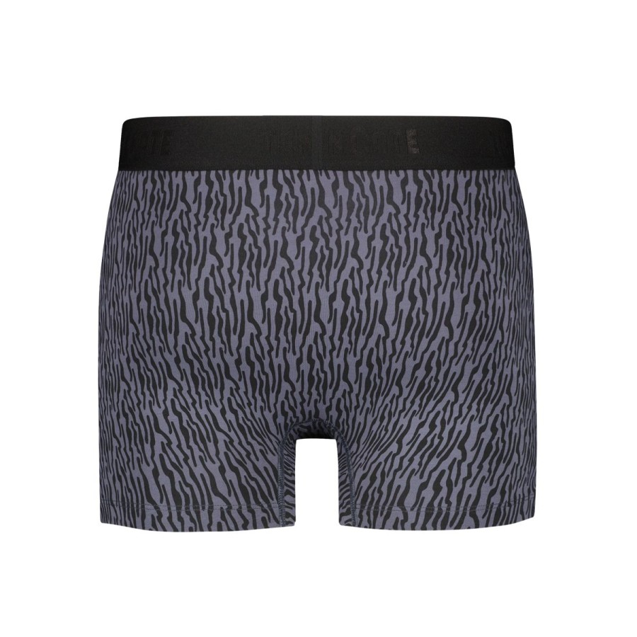 Heren Tencate Heren Onderbroeken | Shorts Cool Lines Grey 2 Pack