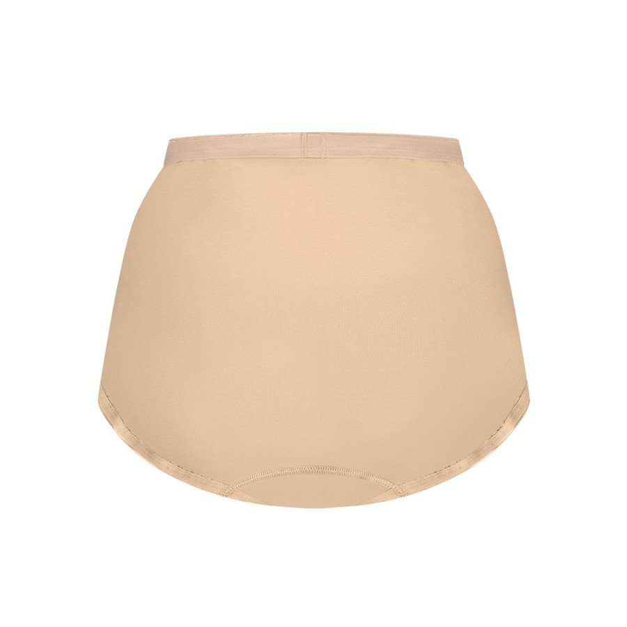 Dames Tencate Dames Slips | High Waist Shape Beige