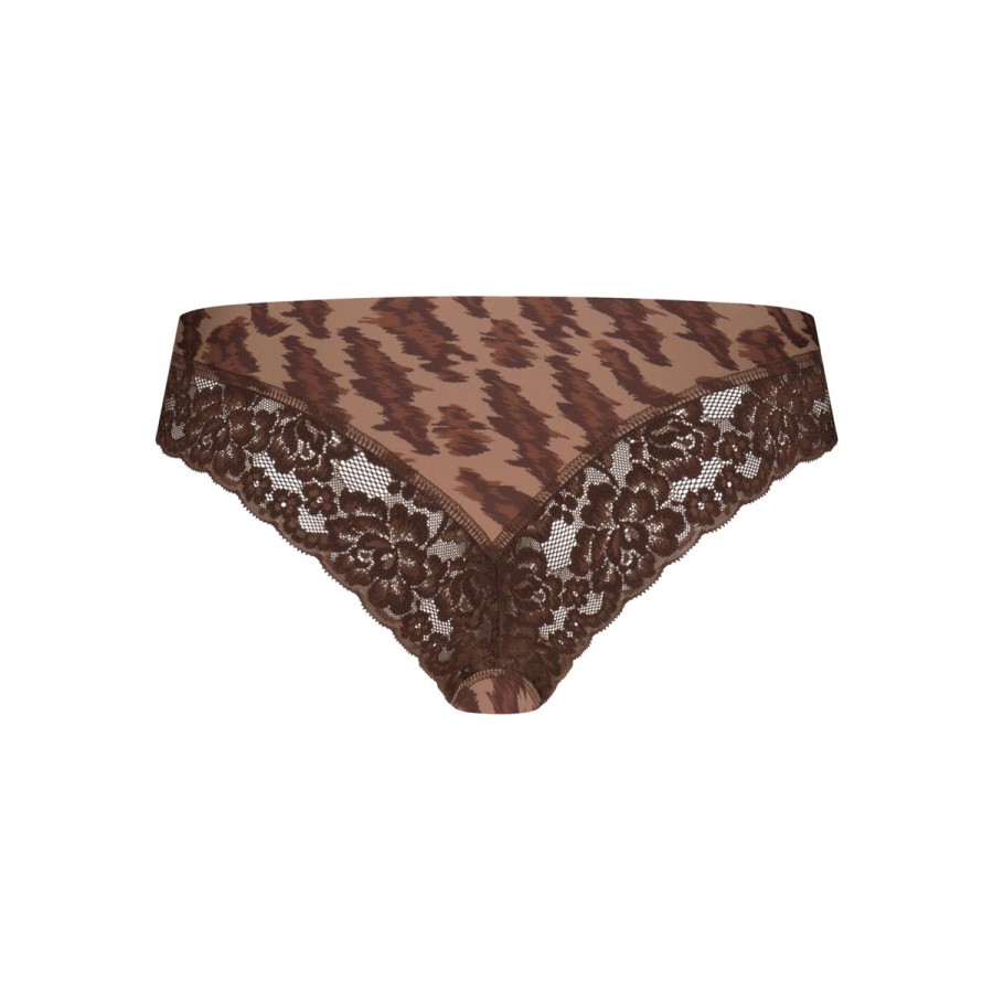 Dames Tencate Dames Slips | Brazilian Met Kant Animal