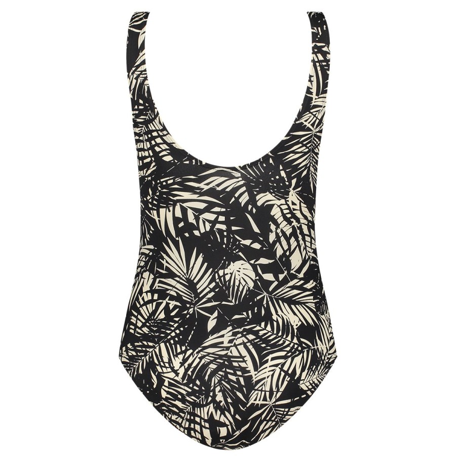 Dames Tencate Zwempakken | Badpak Soft Cup Rainforest Grey