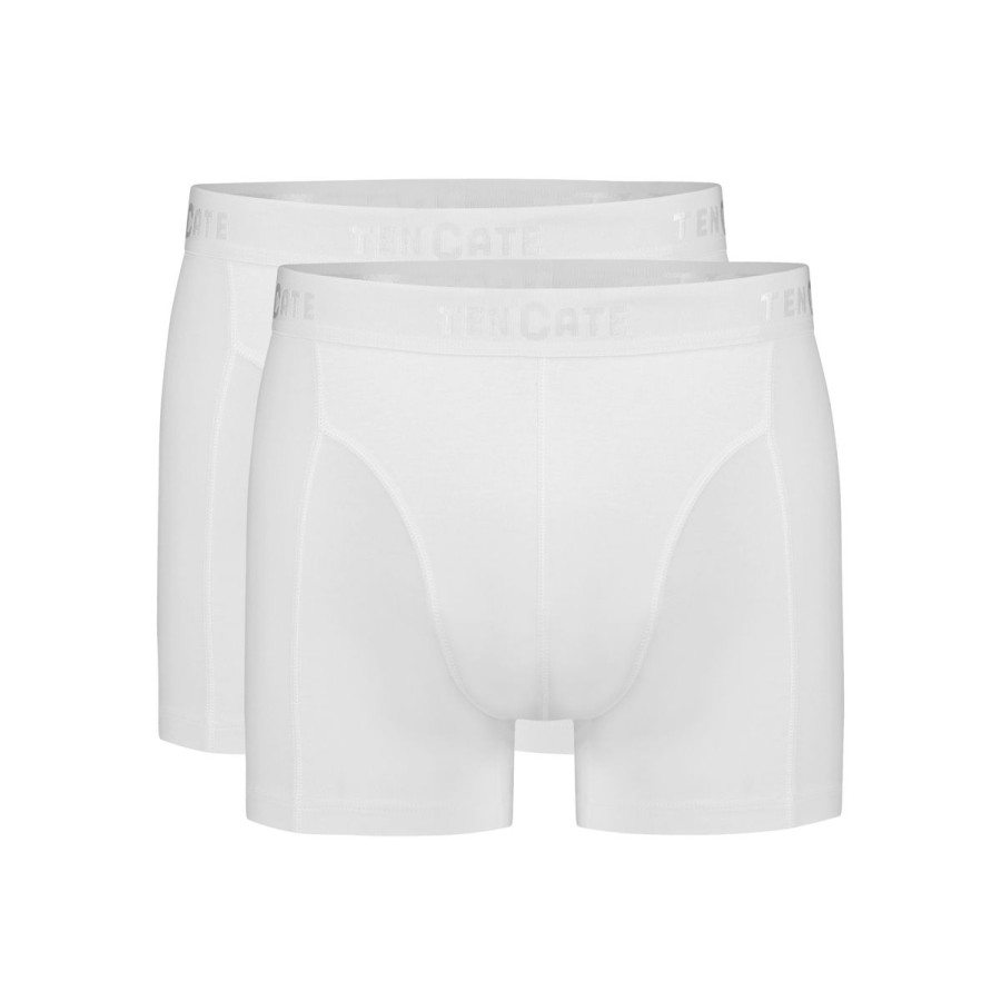 Heren Tencate Heren Onderbroeken | Shorts Wit 2 Pack