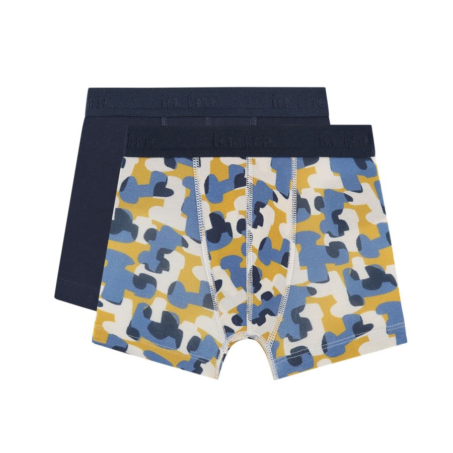 Kinderen Tencate Jongens Boxershorts | Shorts Happy Camo 2 Pack