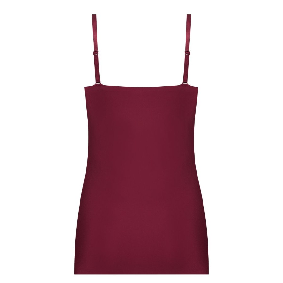 Dames Tencate Dames Tops | Spaghetti Top Beet Red