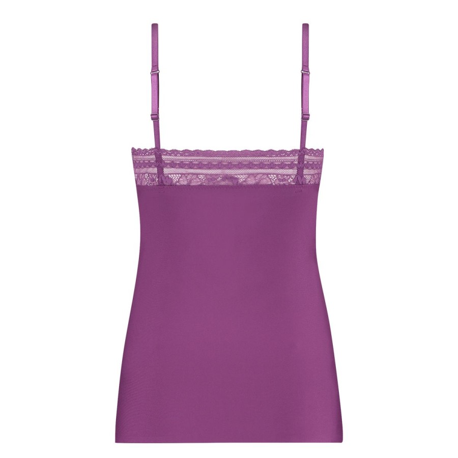 Dames Tencate Dames Tops | Spaghetti Top Lace Purple