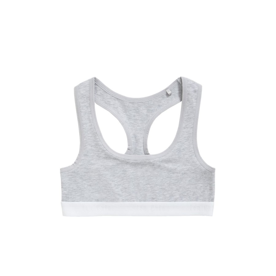 Kinderen Tencate Meisjes Bh'S En Tops | Bh Top Racerback Grey Melange