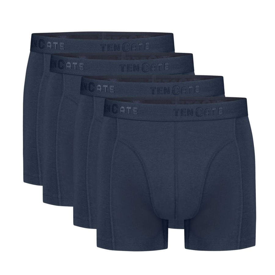 Heren Tencate Heren Onderbroeken | Shorts Navy 4 Pack