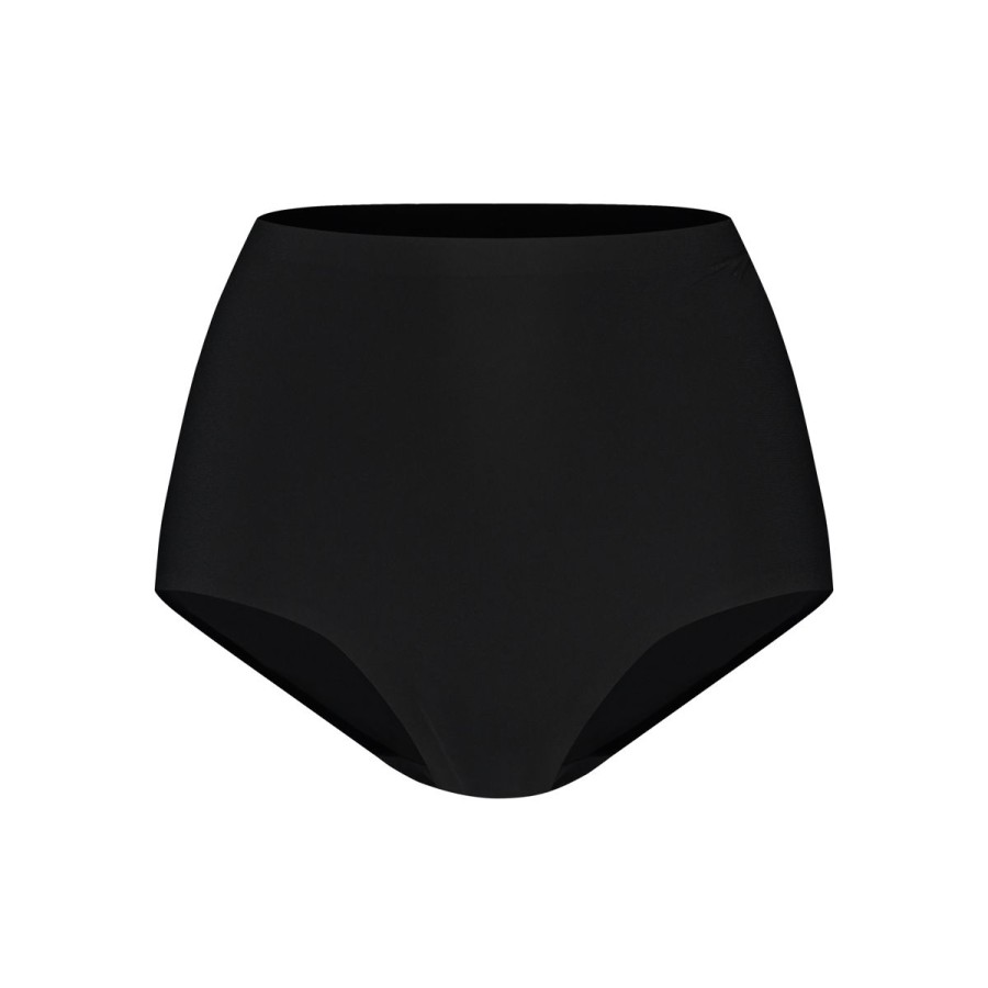 Dames Tencate Dames Slips | High Waist Shape Zwart