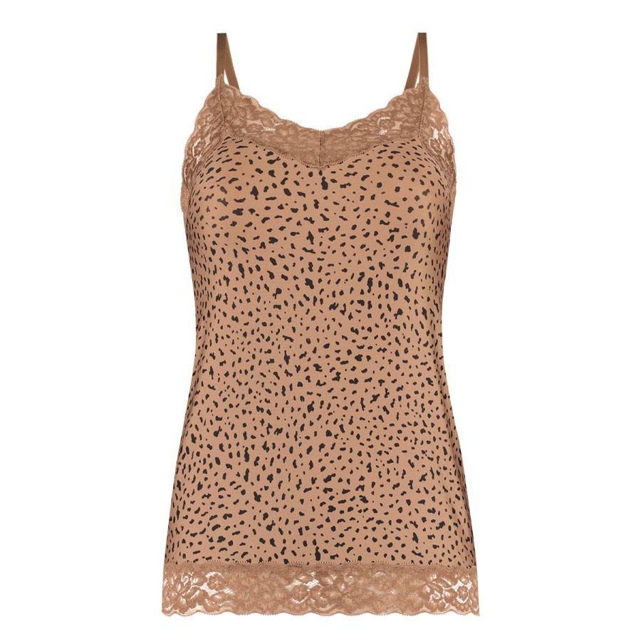 Dames Tencate Dames Tops | Spaghetti Top Lace Wild Nuts