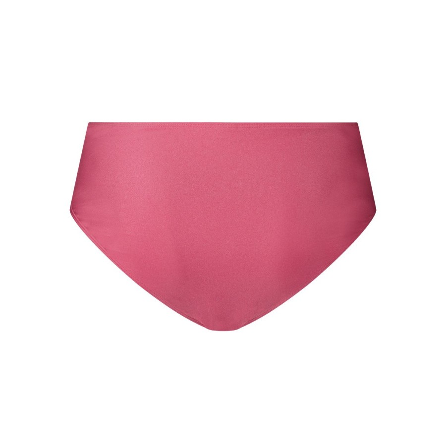 Dames Tencate Bikini'S | Mid Waist Bikini Bottom Summer Pink