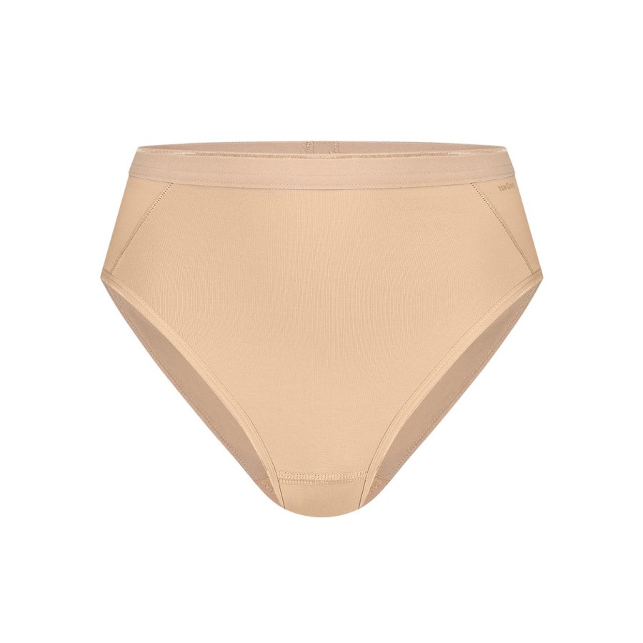 Dames Tencate Dames Slips | High Leg Shape Beige